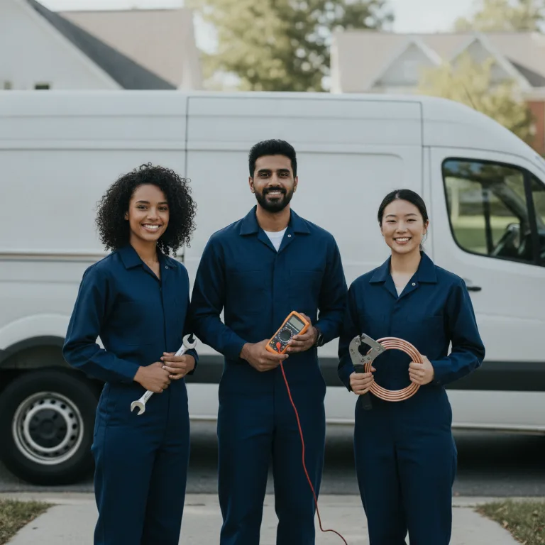 HVAC team in Laval-des-Rapides